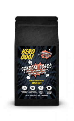 Hero Dog Szkocki Łosoś dla szczeniąt